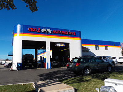 Auto Repair Center Frontage | Pro 1 Automotive